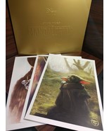 Disney Mandalorian Lithograph Set (3 Limited Edition Posters) NEW-Free S... - $46.16 CAD