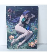 Acheron Peacock Feathers Waifu Card Anime Girl Wall Art Oversized Board A5 - $419.78 MXN