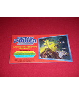 1987 Captain Power Interactive Videotape Rules Booklet 0007-0461 G1 Mattel - £7.31 GBP