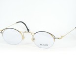 BAJAZZO UP 60 FA GOLD /DARK BLUE-GREY VINTAGE EYEGLASSES GLASSES 44-23-1... - €66,12 EUR