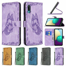 For Samsung Galaxy A02/M02 Leather Wallet Magnetic Flip Cover - £39.23 GBP