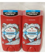 2 Old Spice Yetifrost Wild Collection Deodorant Stick 3.0 oz - £19.71 GBP