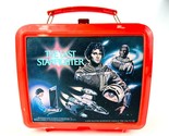 Vintage 1984 The Last Starfighter - Red Plastic Aladdin Lunch Box No The... - £31.02 GBP