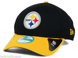 Pittsburgh Steelers New Era 9Forty Fundamental Tech NFL Team Logo Cap Hat - £17.89 GBP