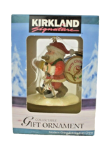 Kirkland Signature Marching Band Santa Claus Christmas Ornament New - £11.08 GBP