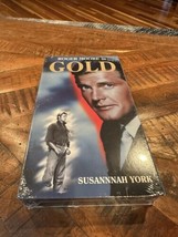 Gold VHS 1974 1995 Release Roger Moore SEALED NEW James Bond - £7.77 GBP