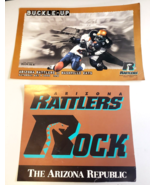 ARIZONA RATTLERS Vintage 2000 Arena Football AFL Stadium Giveaway ROOTIN... - £20.92 GBP