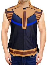 Avengers Infinity War Thanos Faux Leather Vest - All Sizes Available - £74.83 GBP