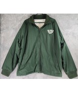 Ralph Lauren Polo Jacket Mens XXL Green Logo Casual Dadcore Full Zip Out... - £44.06 GBP