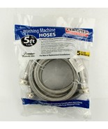 *Certified Appliance 5ft Stainless Steel Washing Machine Hoses 2-Pack - $12.71 CAD