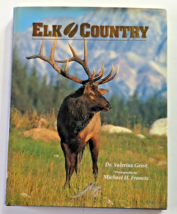 Elk Country Hardcover Book by Dr. Valerius Geist 1991 - Wildlife Hunting Outdoor - £9.71 GBP