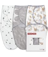 GLLQUEN BABY Swaddle Blanket 3 Pack 0-3 Months NEW. 100 % Cotton - $13.49