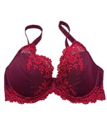 Wacoal Embrace Lace Plunge Underwire Bra 853291 34D - $50.41 CAD