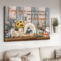 Every Day Is A New Beginning Take A Deep Breath And Start Again 1 - £12.86 GBP