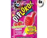 6x Packets Dip Loko Booom! Strawberry Popping Candy | .39oz | Fast Free ... - $9.16