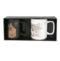 Starbucks Roastery Reserve Seattle Pike Place Milano Italy 1971 Mug Set 12oz - £42.62 GBP