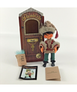 Thimbles Buff Magical Elf Like Figure Display Box Collectible Vintage An... - £38.88 GBP