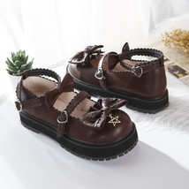 Original ita Small Leather Shoes Cute Girl Soft Girl Flat Bottom Japanese Doll S - £64.40 GBP