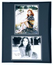 Gilligan&#39;s Island Ginger &amp; Mary Ann Dual Signed Framed 16x20 Photo Set JSA - £197.83 GBP