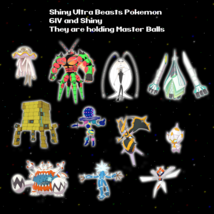 All 11 Shiny Ultra Beasts 6IV Crown Tundra Pokemon /w Master Balls Sword Shield - £7.83 GBP