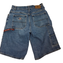 Vintage US Polo Assn Shorts 34 Blue Jean Denim Carpenter Skater Grunge Y2K - £22.89 GBP