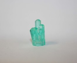 Minifigure Clear Crystal Mint Green Piece Rare - $1.73