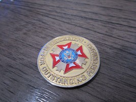 Veterans Of Foreign Wars Texas State Commander Challenge Coin #546M - £8.77 GBP