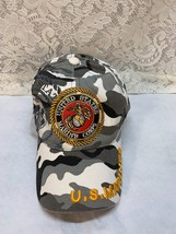 Urban Camo United States Marine Corps Baseball Cap Trucker Hat Adjustable - £6.15 GBP