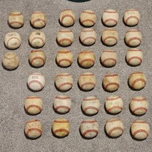 Lot of 33 Baseballs - Nice shape! Variety - $87.07