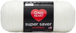 Red Heart Super Saver Yarn Soft White. - $41.24