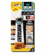 Bison Montagekit 125g universal adhesive paste for bonding building mate... - $29.00
