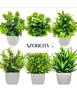 Pots with Artificial Plants - $190.06 MXN