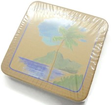 Michaels Sur La Plage On The Beach French Riviera 8 Pcs Drink Coasters 4 Designs - £19.71 GBP