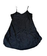 Athene Womens XL 100% Silk Black Slip Dress - $72.00