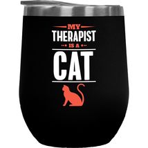 Make Your Mark Design Cat Therapist Cute Coffee &amp; Tea Gift Mug for Cat Lover Wom - £22.14 GBP