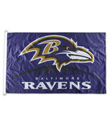 NFL Baltimore Ravens Team Flag, 3&#39; x 5&#39; - €18,78 EUR