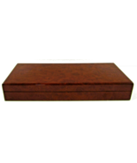 Hillwood of London High Gloss Wood 12 Slot Cufflink Box - $2,427.36 MXN