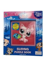 Littlest Pet Shop Sliding Puzzle Story Book 2008 Sealed Hasbro - £12.39 GBP