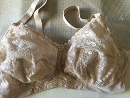 40DD Goddess Floral Lace Wire Free T-Shirt Bra  (40E UK) Nude GD3050NU - £18.69 GBP