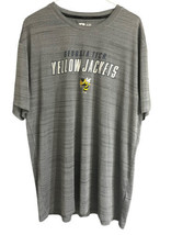 Georgia Tech Yellow Jackets Shirt Mens XL 46-48 Gray Russell College Football - £13.22 GBP
