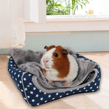 Guinea Pig House Bed Cozy Hamster Cave Large Hideout - £23.18 GBP