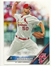 2016 Topps #319 Adam Wainwright NM-MT Cardinals - $1.67