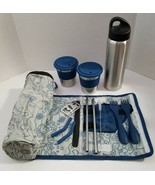 Ozark Trail Outdoor Equipment 10-Piece Bottle Combo BLUE Camping Hiking ... - $21.81 CAD