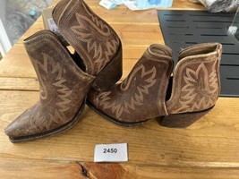 Ariat Dixon (Naturally Distressed Brown) Women&#39;s Cowboy Boots Size 8B - £89.32 GBP