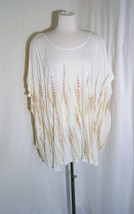 NWT! HAUTE HIPPIE Modal Jersey Batwing Sequin Top T-Shirt Blouse $195, X... - $84.14