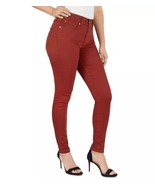 Seven7 ~ Womens&#39; Size 10 ~ Fired Brick ~ Tummy-less ~ High Rise ~ Skinny... - £35.79 GBP