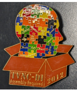 2012 TVNC-DI Destination Imagination - "Assembly Required"  Enamel Pin - €21,08 EUR