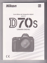 NIKON D70s Camara Digital-Spanish Manual-Espanol Guide-Instruction Book-... - $6.75