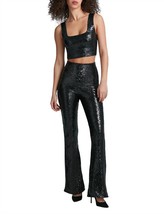 Commando sequin flare legging in Black - size S - $125.73