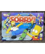 Sorry! Simpson&#39;s Edition: The Sweet Game Of Revenge Parker Brother 2007 - £14.72 GBP